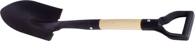 Stocker Pala de acero con mango de madera