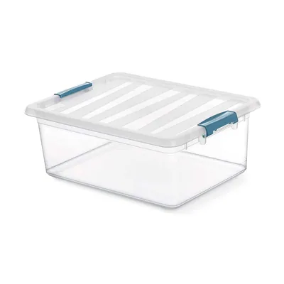Domopak Living Domo pack living caja katla transparente 12L 39X29X15,5CM - pack de 2 unidades – foto 2