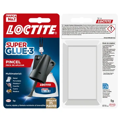 Loctite Super Glue-3 Pincel pegamento instantáneo transparente 5 g – foto 5