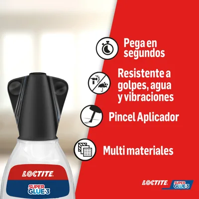 Loctite Super Glue-3 Pincel pegamento instantáneo transparente 5 g – foto 6
