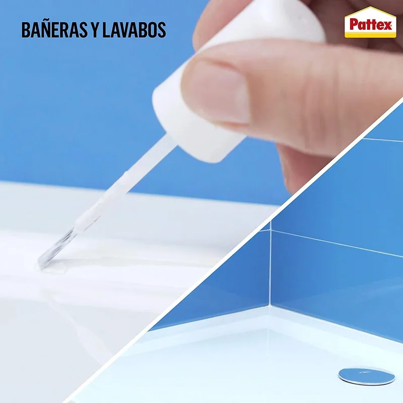 Pattex Nural 2 reparador de esmalte y porcelana blanco 50 g