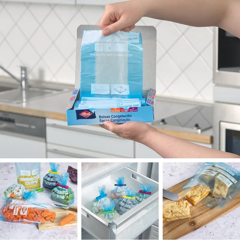 Albal Bolsas Congelación Surtida 1 8 Litros - pack de 3 unidades