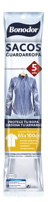 Bonodor Sacos Guardarropa para Camisas (pack de 6)