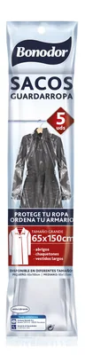 Bonodor saco guardarropa nº3 180 g (pack de 6)