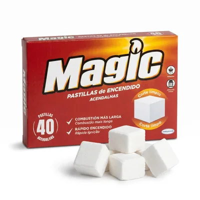 Magic Carbon Magic Encendedor Barbacoa (pack de 6)
