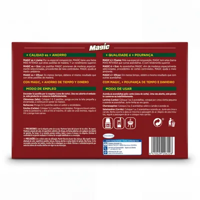 Magic Carbon Magic Encendedor Barbacoa - pack de 6 unidades – foto 5