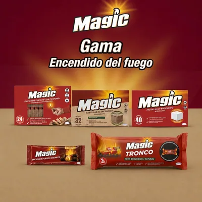 Magic Carbon Magic Encendedor Barbacoa - pack de 6 unidades – foto 3