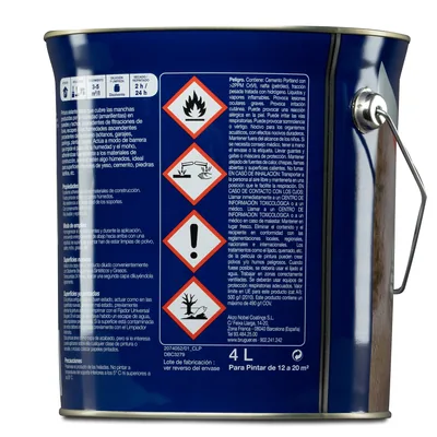 Bruguer Pintura antihumedad aislante mate blanco 4 l – foto 2