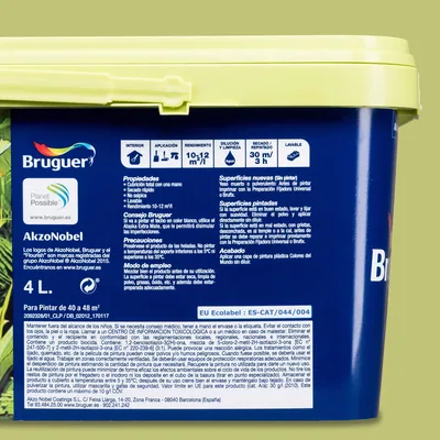 Bruguer Colores del Mundo Amazonas verde natural 4 l – foto 5