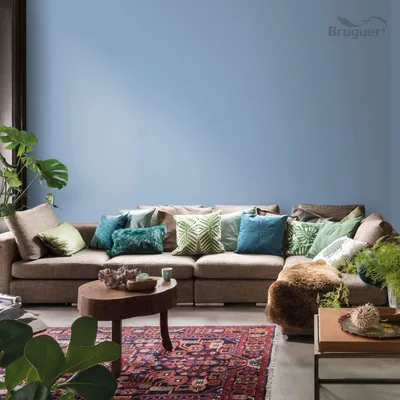 Bruguer Colores del Mundo Mediterráneo azul natural 4 l – foto 3
