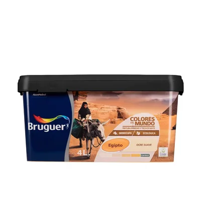Bruguer Colores del Mundo Egipto ocre suave 4 l