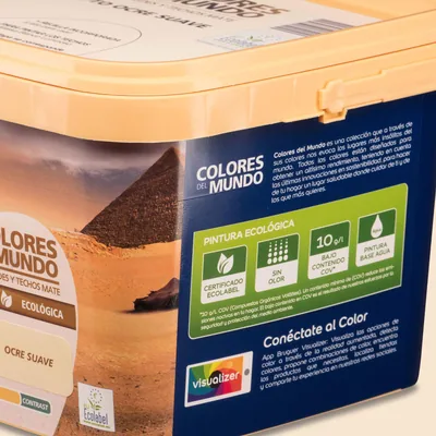 Bruguer Colores del Mundo Egipto ocre suave 4 l – foto 4