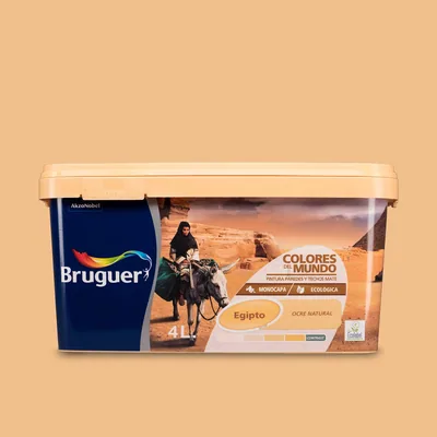Bruguer Colores del Mundo Egipto ocre natural 4 l – foto 6