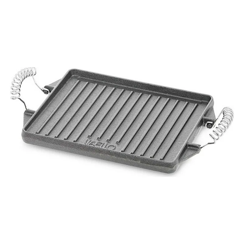 Vaello Campos Plancha de hierro fundido rectangular 27x21 cm