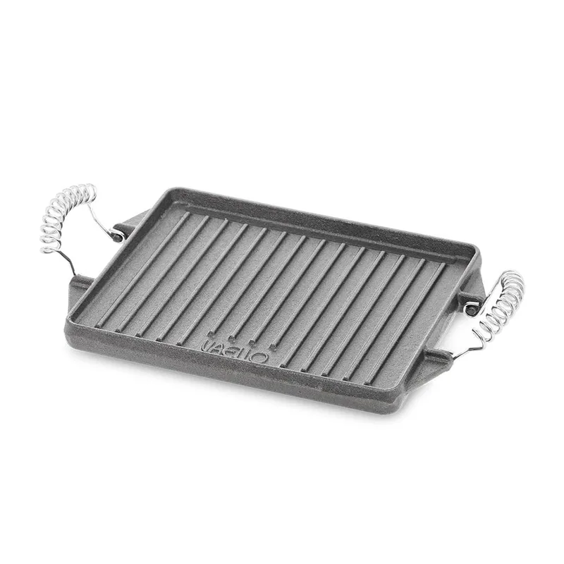 Vaello Campos Comgas plancha de hierro fundido rectangular 24x44 cm