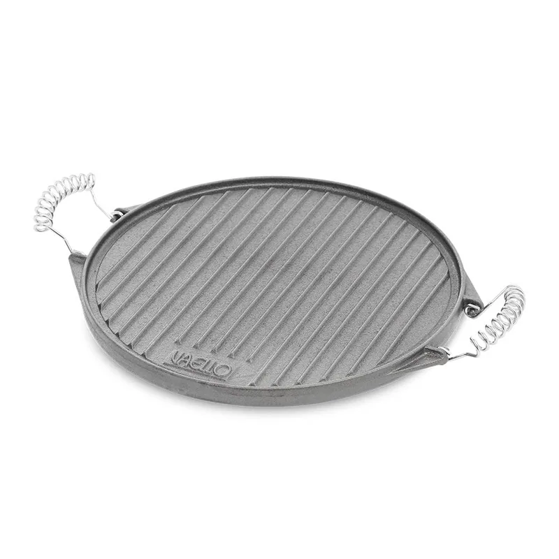 Vaello Campos Asadora barbacoa plancha de hierro fundido 43 cm