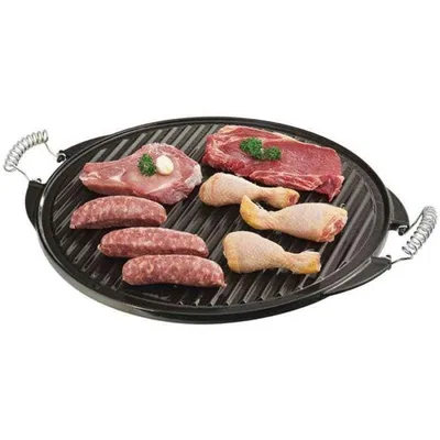 Provence Outillage Plancha de hierro esmaltado redonda Ø32cm – foto 3