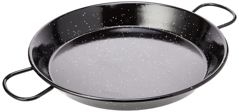 Vaello Campos La Valenciana paella de acero esmaltado inducción 32 cm