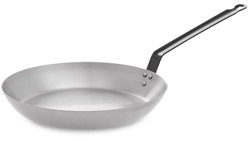 Vaello Campos Sartén lyonesa llana con mango profesional 28 cm