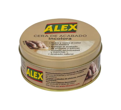 Alex Cera para muebles acabado incoloro 250 g – foto 6