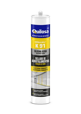 Quilosa T059014 Cartucho Sililicona Orbasil K-91 Transparente (pack de 3)