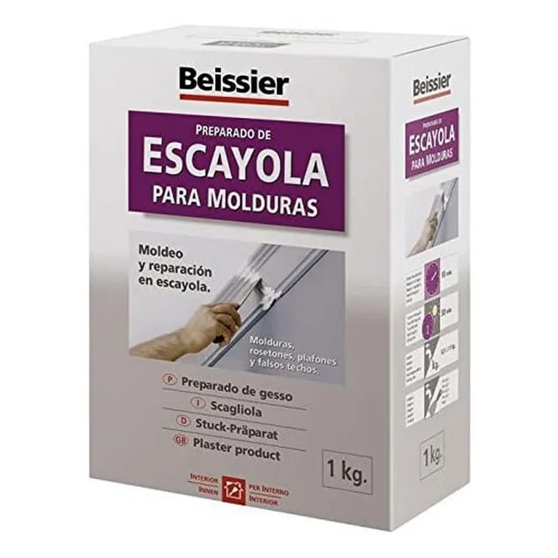 Beissier escayola 1KG 70215-001 - pack de 5 unidades