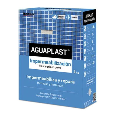 Aguaplast Impermeabilización estuche 1kg (pack de 2)