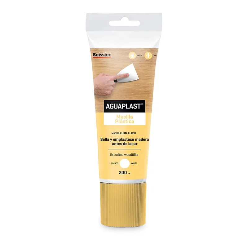 Beissier Aguaplast masilla plastica 200ml - pack de 3 unidades