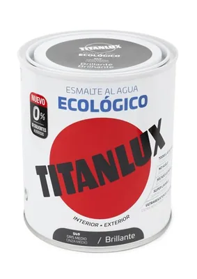 Titanlux 00T054934 esmalte agua ecológico brillante gris 750 ml – foto 4