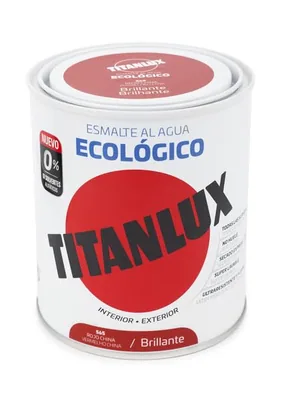 Titanlux 00T056534 esmalte agua ecológico brillante rojo 750 ml – foto 3