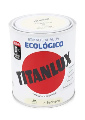 Titanlux Esmalte acrílico ecológico marfil 750 ml – foto 1