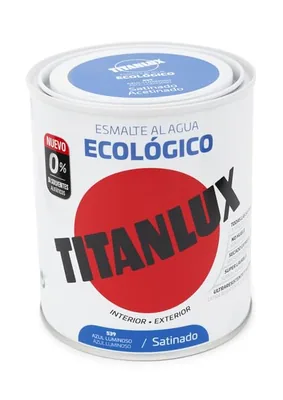 Titanlux 01T053934 esmalte agua ecológico satinado azul luminoso 750 ml – foto 3