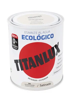 Titanlux 01T052534 esmalte blanco piedra 750 ml