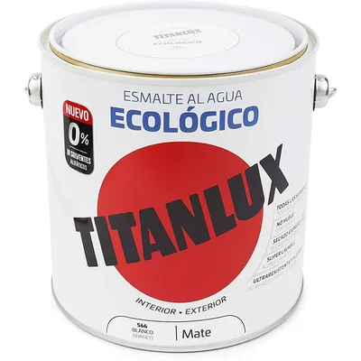 Titanlux 02T056625 esmalte eco mate blanco 2,5 l – foto 2