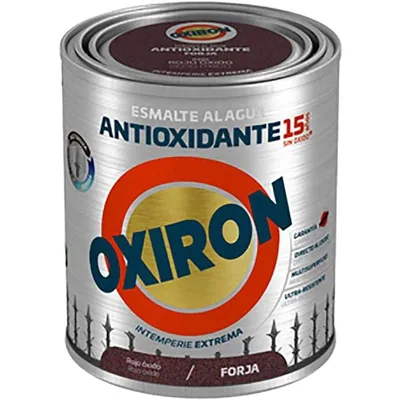 Oxiron esmalte antioxidante al agua forja rojo óxido, 750 ml