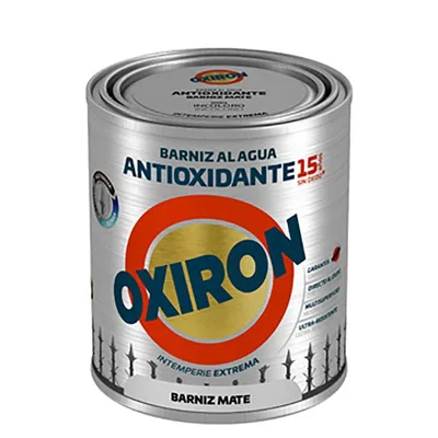 Titan Barniz antioxidante Oxiron al agua mate 750ML
