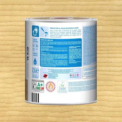 Titanlux Lasur al agua ecológico madera satinado incoloro 750 ml – foto 3