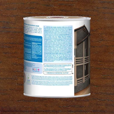 Titanlux Lasur al agua ecológico madera satinado nogal 750 ml – foto 4