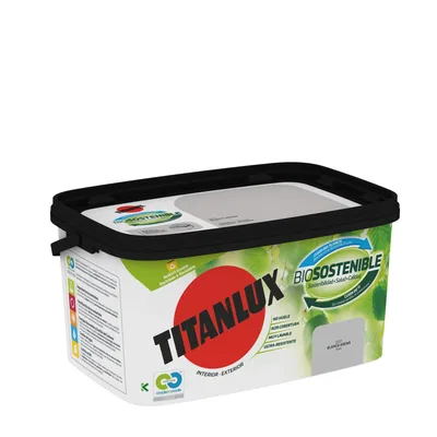 Titanlux Biosostenible pintura paredes blanco arena 4 l