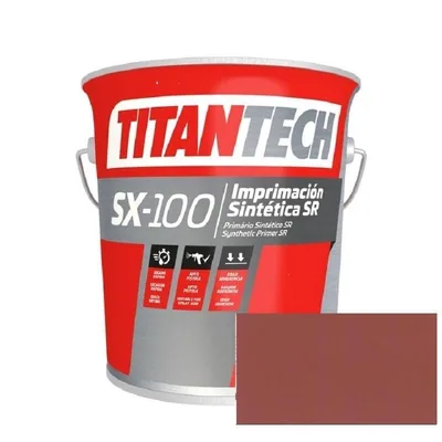 Titan imprimación S/R SX100 rojo óxido 4 l