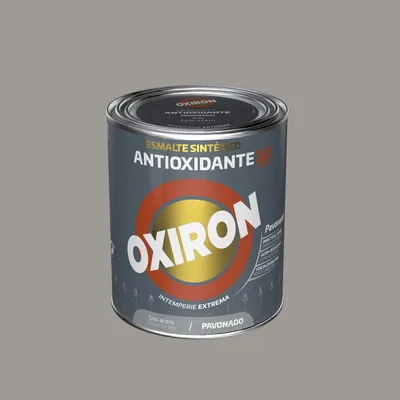 Oxiron Esmalte antioxidante pavonado gris acero, 750 ml – foto 1