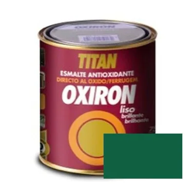 Titan esmalte Oxirón liso verde bosque 750 ml