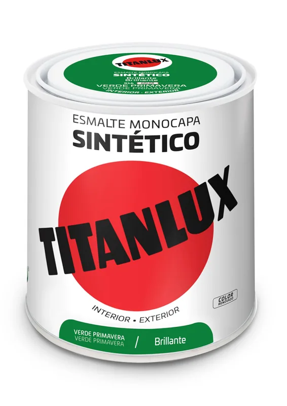 Titanlux Esmalte sintético brillante verde primavera 750 ml