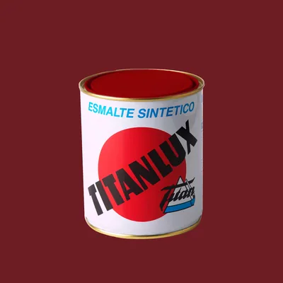 Titanlux Esmalte sintético brillante burdeos 750 ml – foto 1