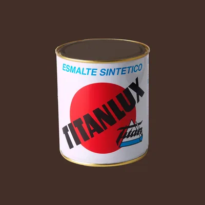 Titanlux esmalte sintético brillante tabaco 750 ml