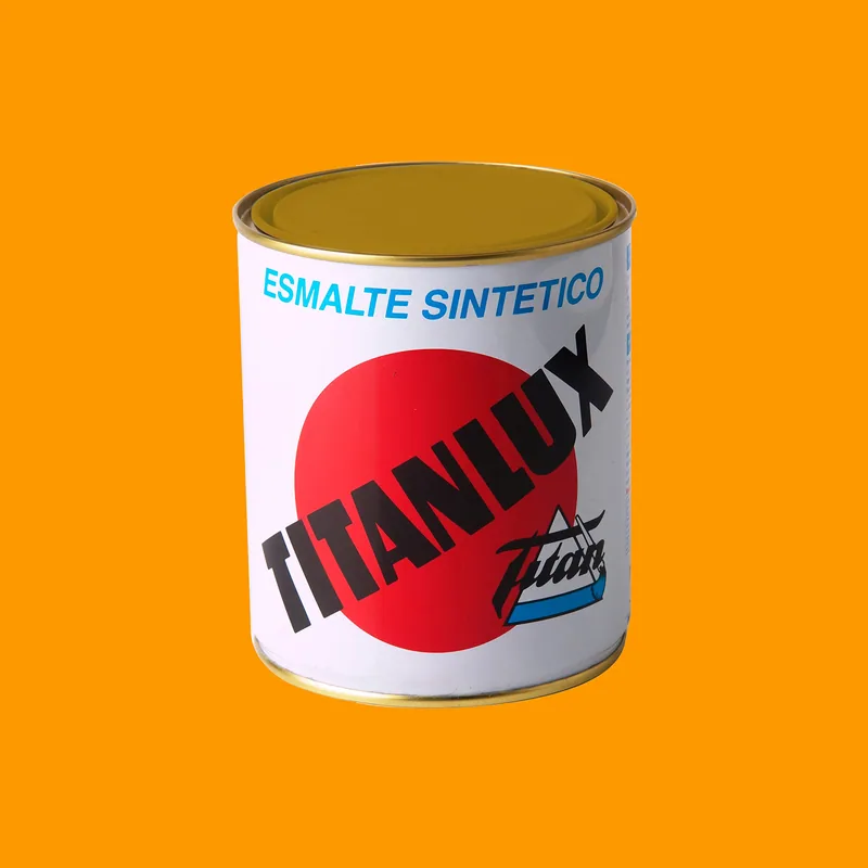 Titanlux Esmalte sintético brillante amarillo medio 750 ml