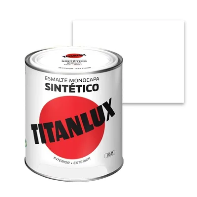 Titanlux esmalte sintético mate blanco 750 ml