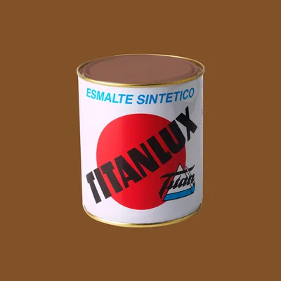 Titanlux Esmalte sintético brillante ocre 750 ml – foto 1