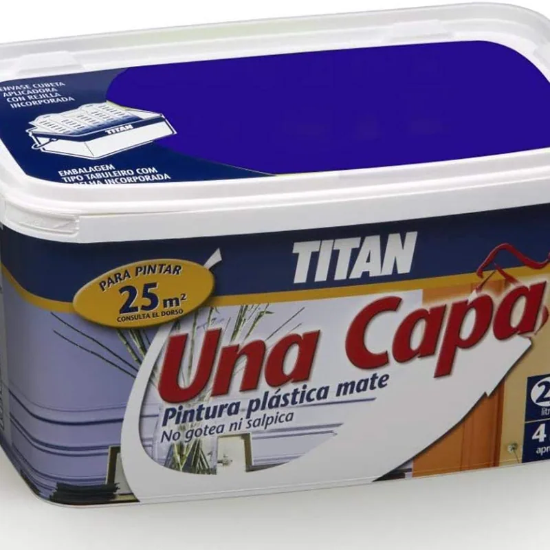 Titan Una Capa rojo intenso 2,5 l