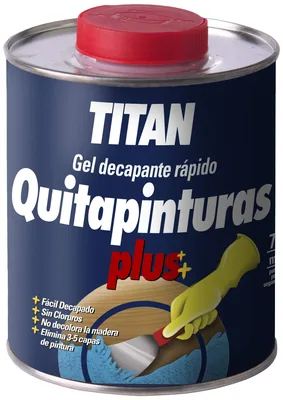 Titanlux gel decapante rápido quitapinturas plus 750 ml